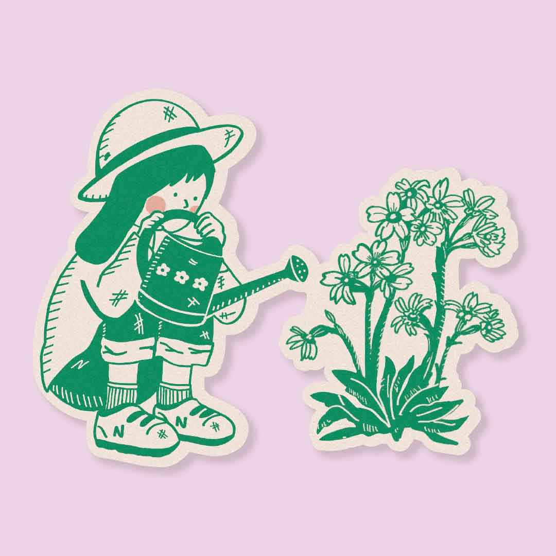 Gardener Sticker