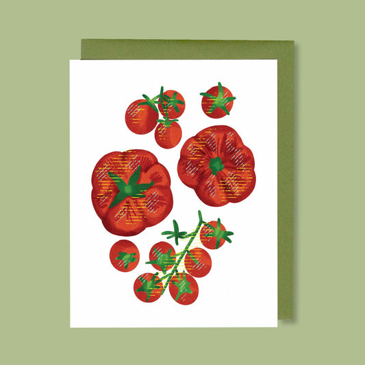 Tomatoes Greeting Card