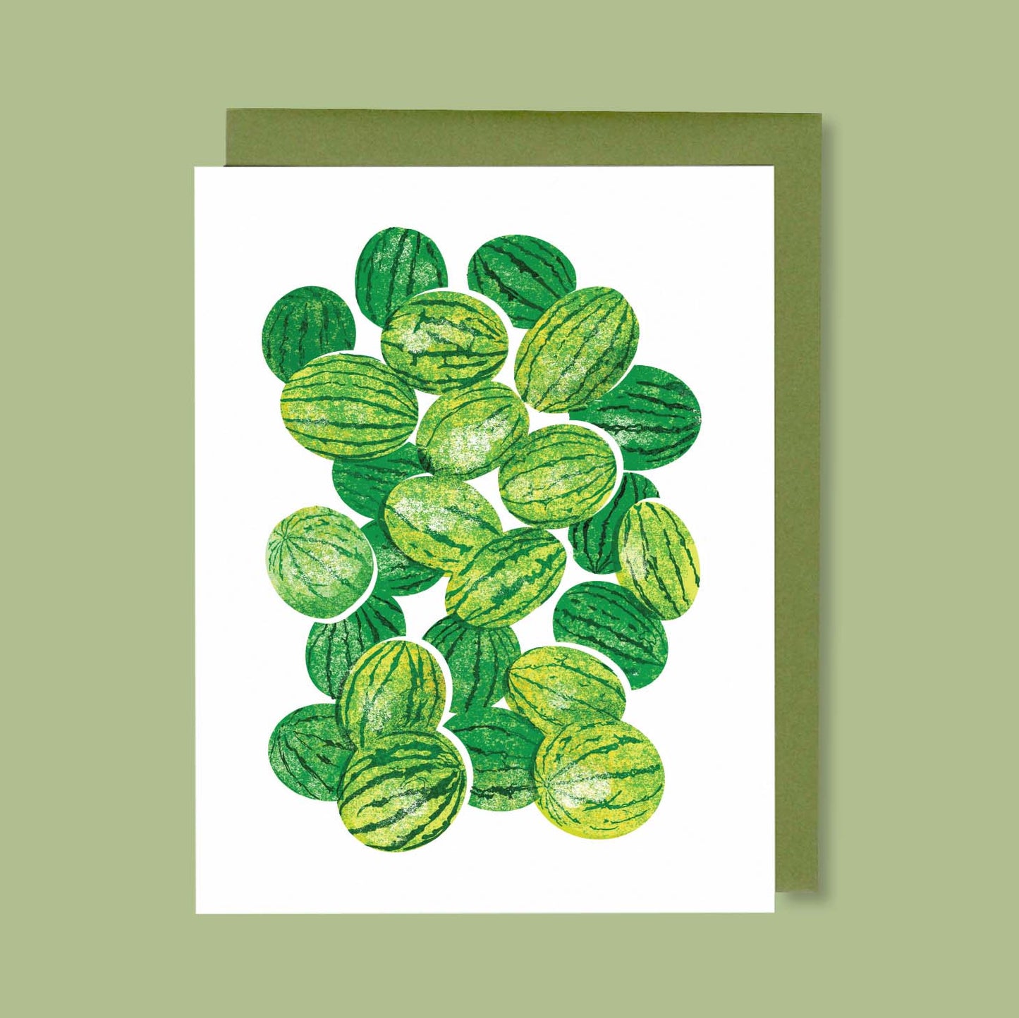 Watermelons Greeting Card